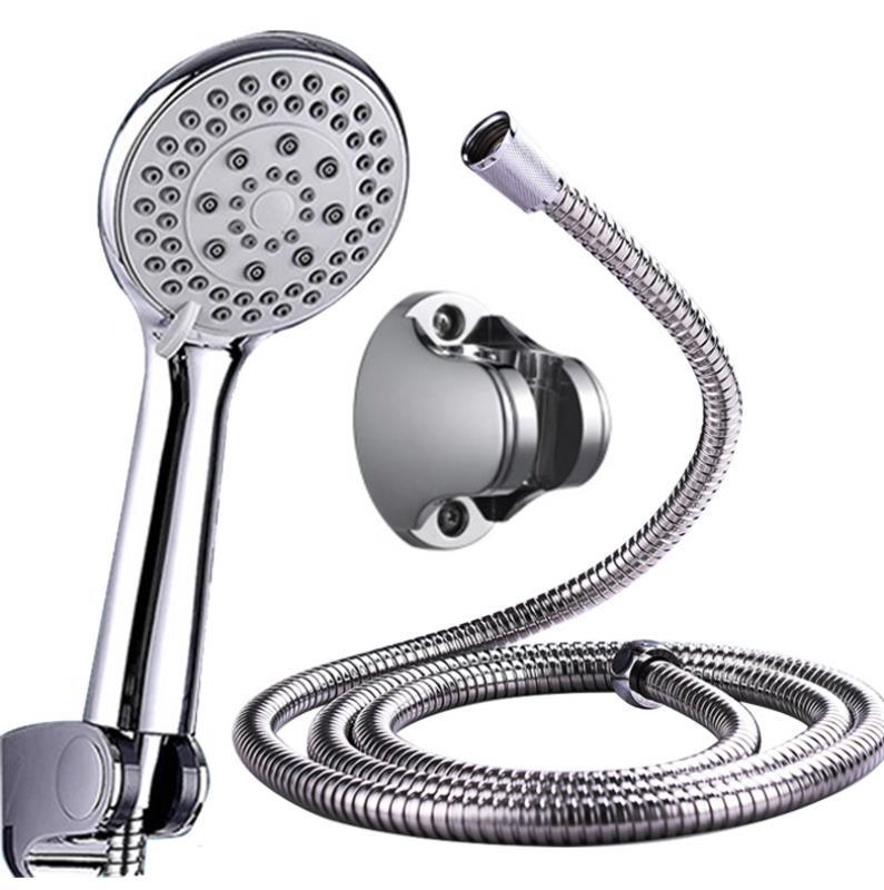 Large Outlet Shower Shower Head Bathroom Bath Coarse Hole Flower Drying Set Household Bath Faucet - Mubimart - Shower Head 