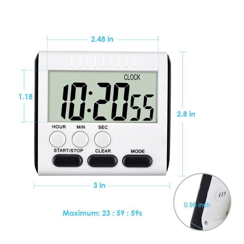 Large Screen Digital Timer Kitchen Timer Kitchen Digital Timer - Mubimart -  