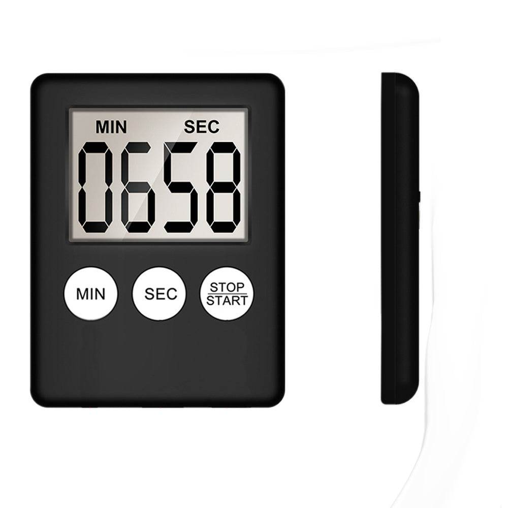 Large Screen Display Ultra-Thin Timer Color Mini Kitchen Digital Timer - Mubimart