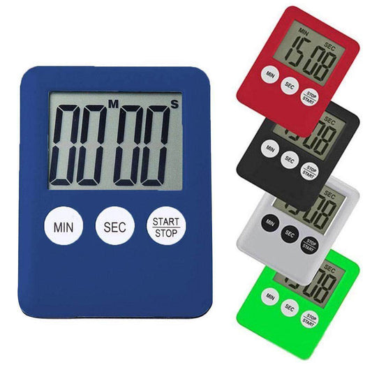 Large Screen Display Ultra-Thin Timer Color Mini Kitchen Digital Timer - Mubimart