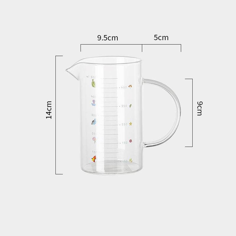 Large-capacity Garden Measuring Cup Kitchen Baking Measuring Tool With Graduated Glass - Mubimart