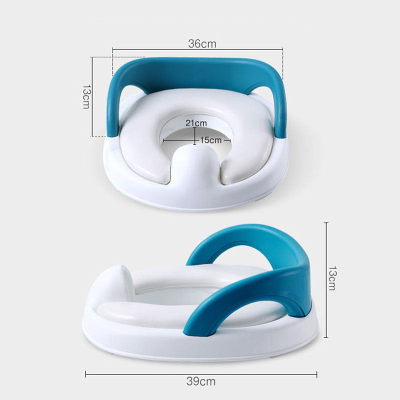 Large children's toilet seat toilet stool - Mubimart -  