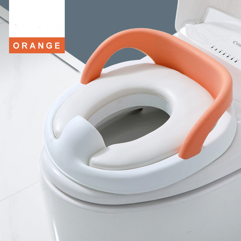 Large children's toilet seat toilet stool - Mubimart -  