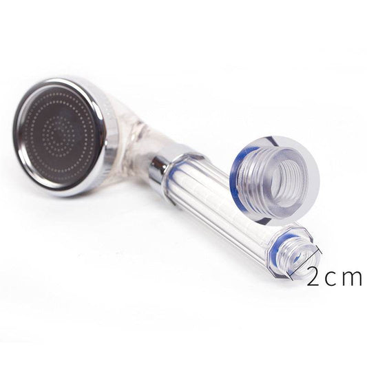 Large filter pressurized water-saving shower head - Mubimart