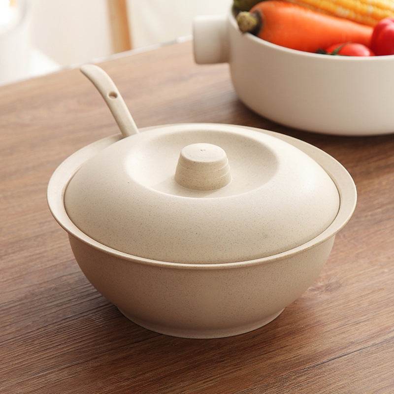Large soup bowl with lid - Mubimart