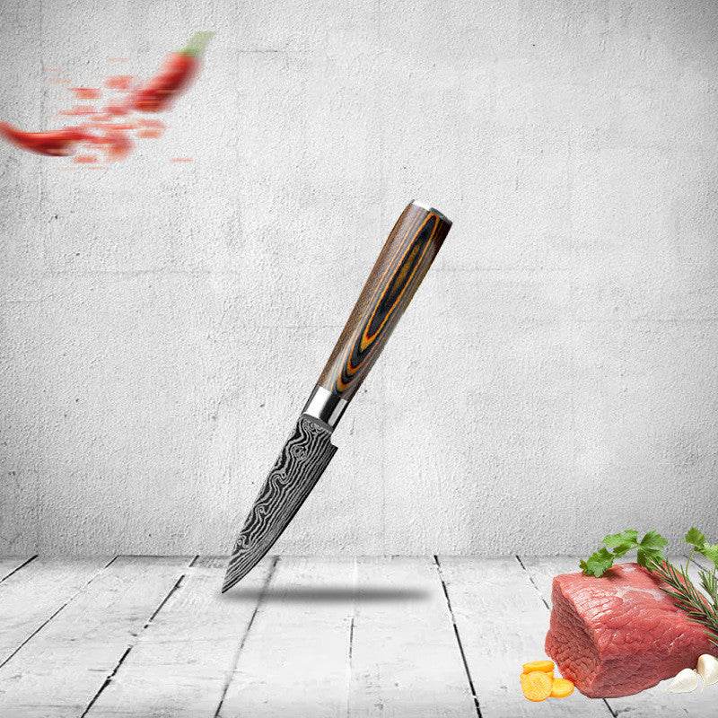 Laser Pattern Knife Fruit Knife Chef Knife Slicing Knife - Mubimart