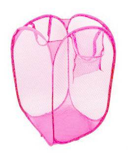 Laundry Bag Pop Up Mesh Washing Foldable Laundry Basket Bag Bin Hamper Storage Net Storage Basket Toys Sundry Receive Bag - Mubimart