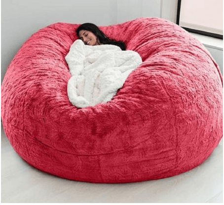 Lazy Sofa Bean Bag Chair Foam Furniture Bean Bag - Mubimart