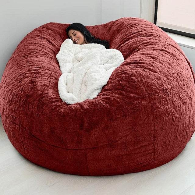 Lazy Sofa Bean Bag Chair Foam Furniture Bean Bag - Mubimart