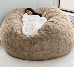 Lazy Sofa Bean Bag Chair Foam Furniture Bean Bag - Mubimart -  