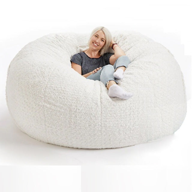 Lazy Sofa Bean Bag Chair Foam Furniture Bean Bag - Mubimart -  