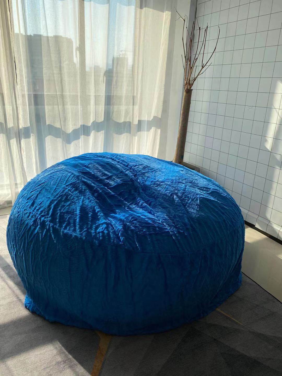 Lazy Sofa Bean Bag Chair Foam Furniture Bean Bag - Mubimart