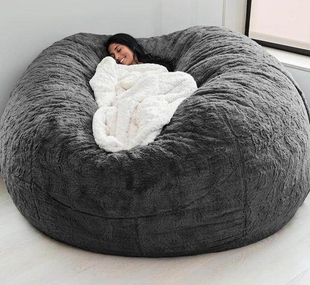 Lazy Sofa Bean Bag Chair Foam Furniture Bean Bag - Mubimart