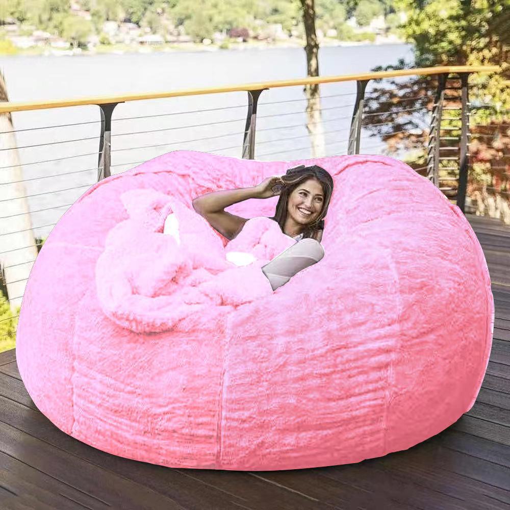 Lazy Sofa Bean Bag Chair Foam Furniture Bean Bag - Mubimart - Sofa 