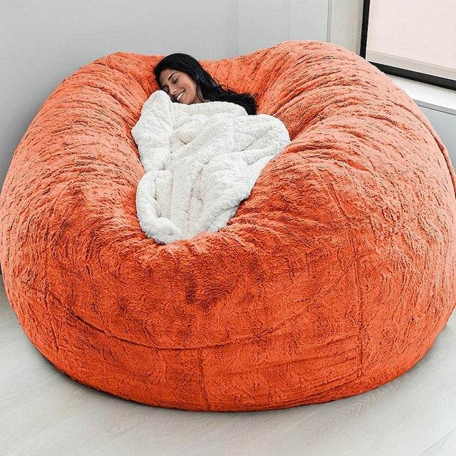 Lazy Sofa Bean Bag Chair Foam Furniture Bean Bag - Mubimart