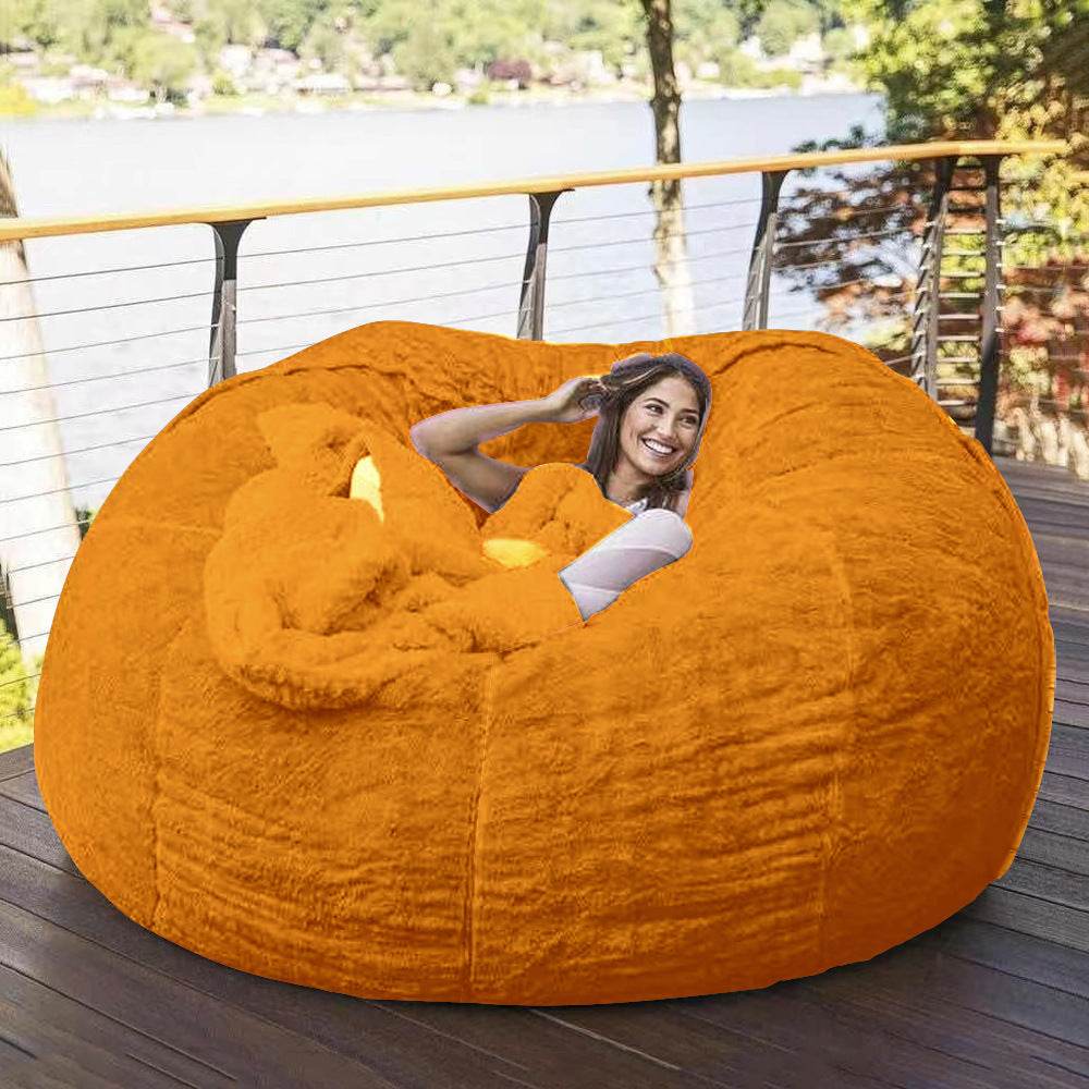 Lazy Sofa Bean Bag Chair Foam Furniture Bean Bag - Mubimart