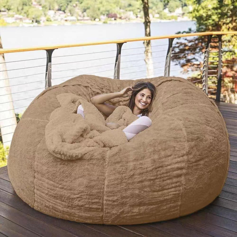 Lazy Sofa Bean Bag Chair Foam Furniture Bean Bag - Mubimart -  