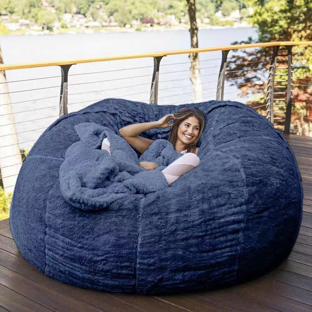 Lazy Sofa Bean Bag Chair Foam Furniture Bean Bag - Mubimart -  