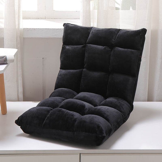 Lazy Sofa Single Foldable Tatami Bed Backrest Recliner Bedroom Balcony Leisure Sofa Bed Removable And Washable - Mubimart