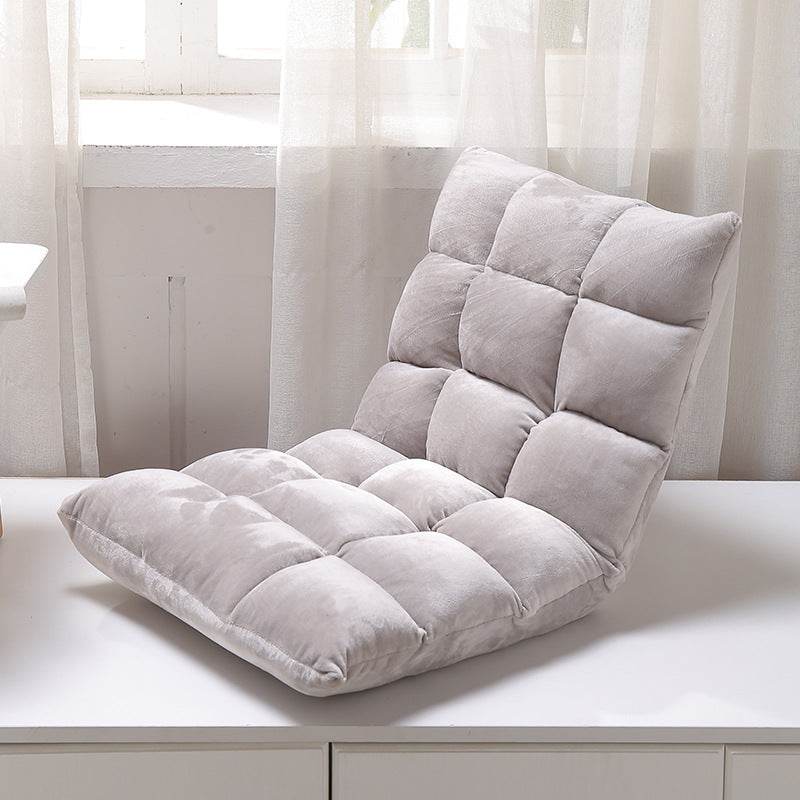 Lazy Sofa Single Foldable Tatami Bed Backrest Recliner Bedroom Balcony Leisure Sofa Bed Removable And Washable - Mubimart