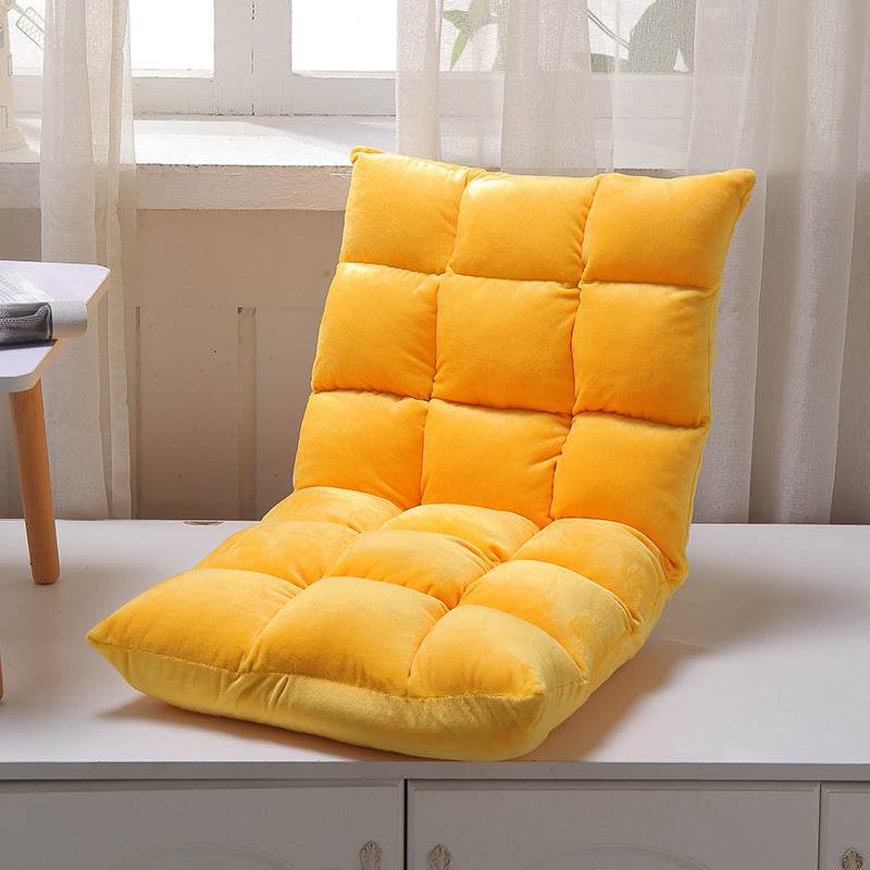 Lazy Sofa Single Foldable Tatami Bed Backrest Recliner Bedroom Balcony Leisure Sofa Bed Removable And Washable - Mubimart