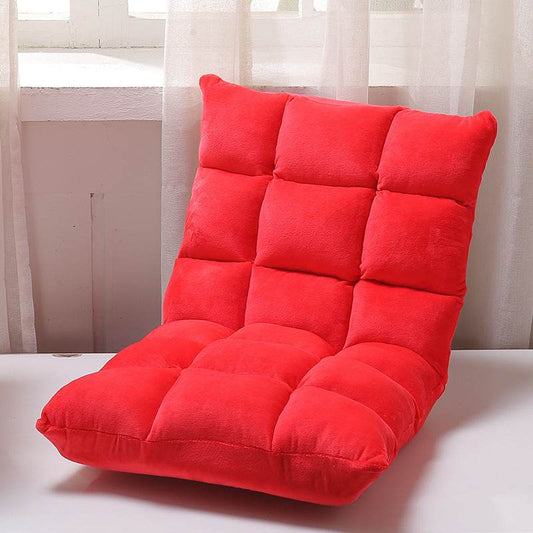 Lazy Sofa Single Foldable Tatami Bed Backrest Recliner Bedroom Balcony Leisure Sofa Bed Removable And Washable - Mubimart