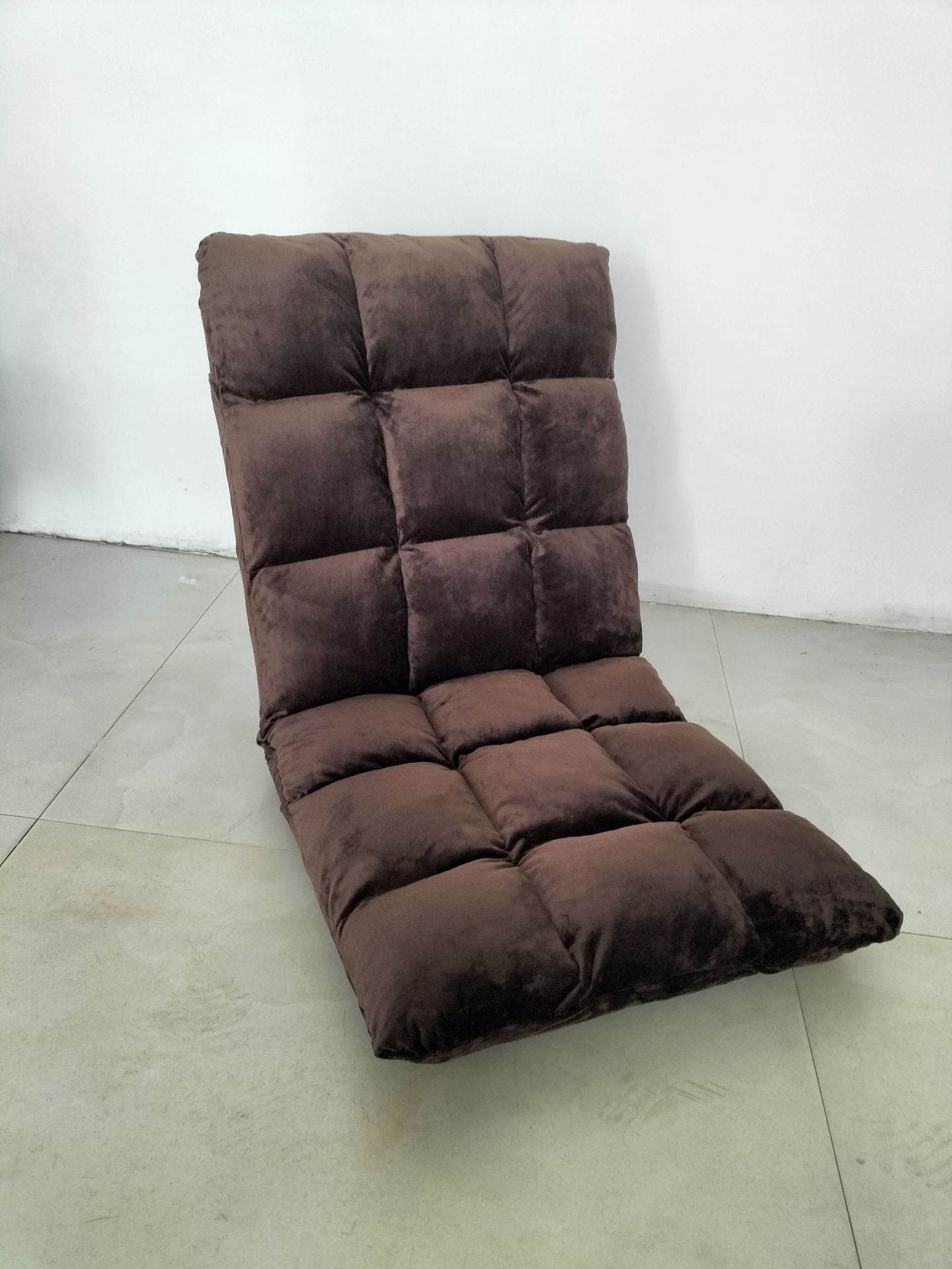 Lazy Sofa Single Foldable Tatami Bed Backrest Recliner Bedroom Balcony Leisure Sofa Bed Removable And Washable - Mubimart