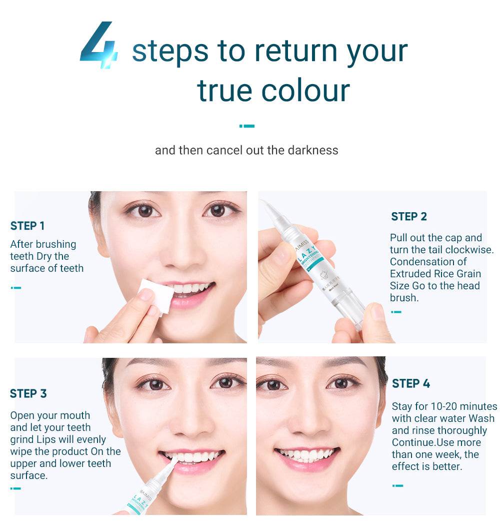 Lazy brightening toothpaste - Mubimart
