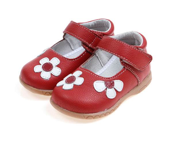 Leather Shoes Korean Princess Shoes Single Shoes Cowhide Children'S Shoes Baby Shoes - Mubimart