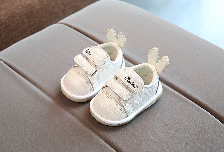Leather casual shoes female baby autumn Child Baby Toddler shoes soft bottom shoes 0-2 - Mubimart
