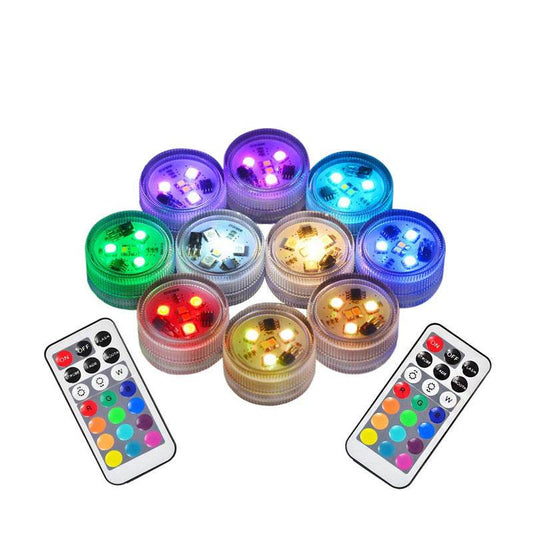 Led Highlight Three Diamond Aquarium Lights Aquarium Lights Rgb Remote Control Decorative Lights - Mubimart