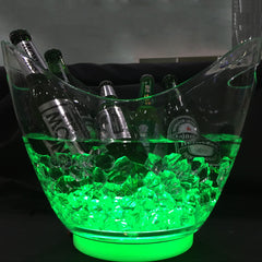 Led Ice Bucket Ingot Ice Bucket KTV Ice Bucket Luminous Ice Bucket - Mubimart -  