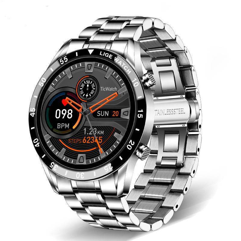 Lige's New Smart Watch Upgrade Smart Wearable Watch - Mubimart