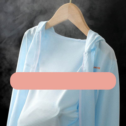 Lightweight Breathable Anti-Ultraviolet Ice Silk Boys Sunscreen Clothing Jackets Big Kids - Mubimart