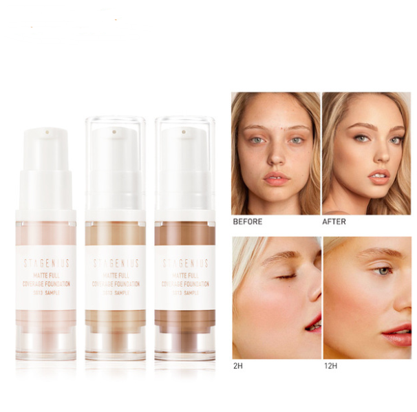 Lightweight Concealer Liquid Foundation - Mubimart - Foundation 