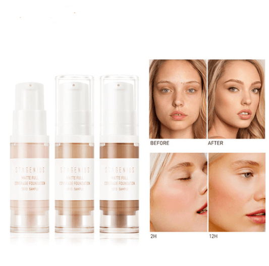 Lightweight Concealer Liquid Foundation - Mubimart