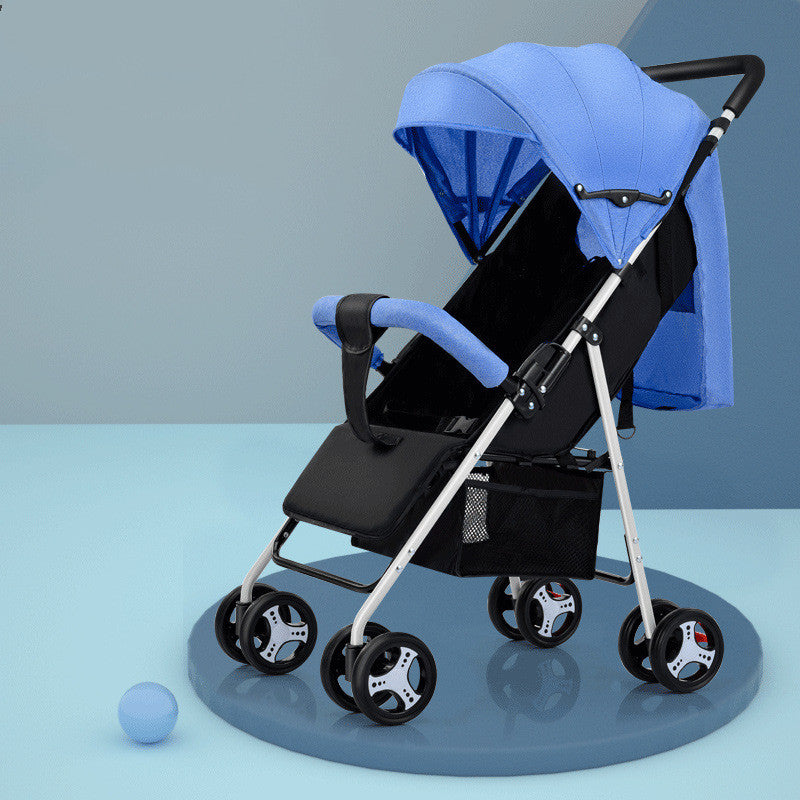 Lightweight Folding Baby Stroller - Mubimart -  