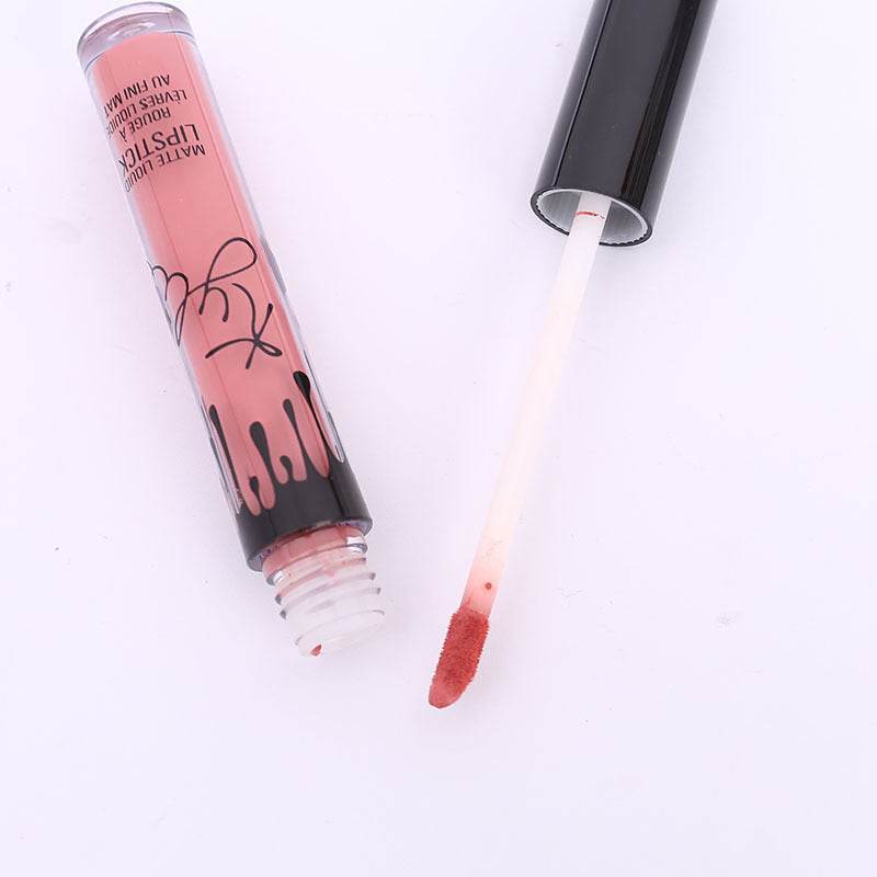 Lip Gloss 12 Bows Set Liquid Lipstick - Mubimart