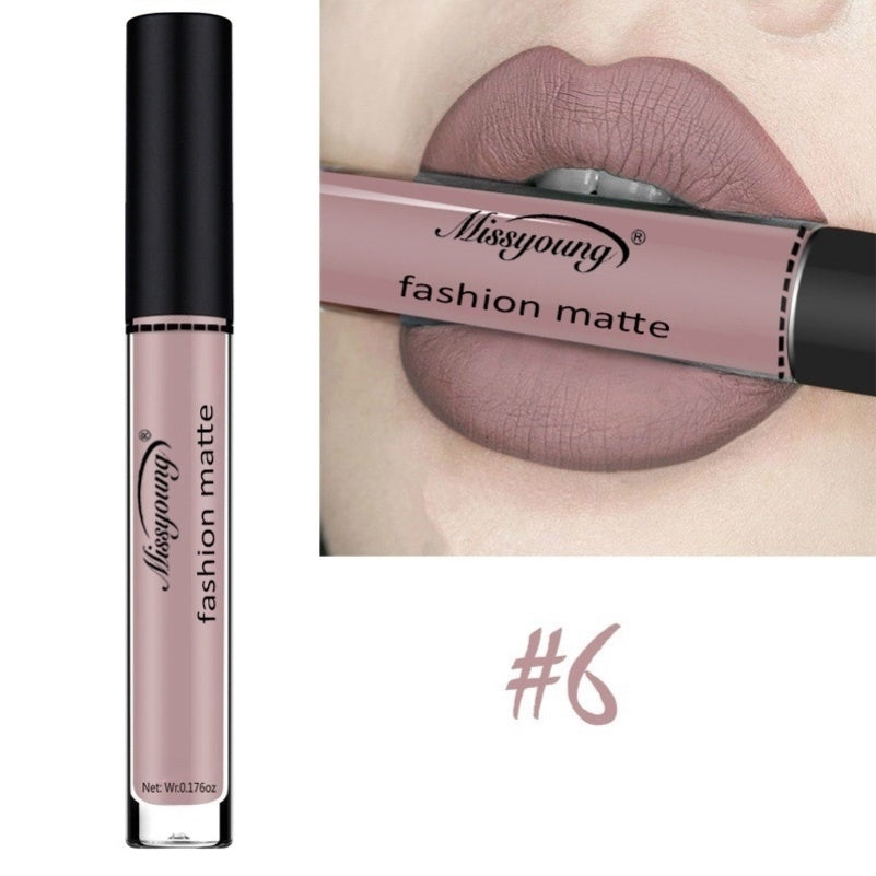 Lip Gloss Liquid Lipstick Non-Stick Cup Matte Makeup Llipstick - Mubimart -  