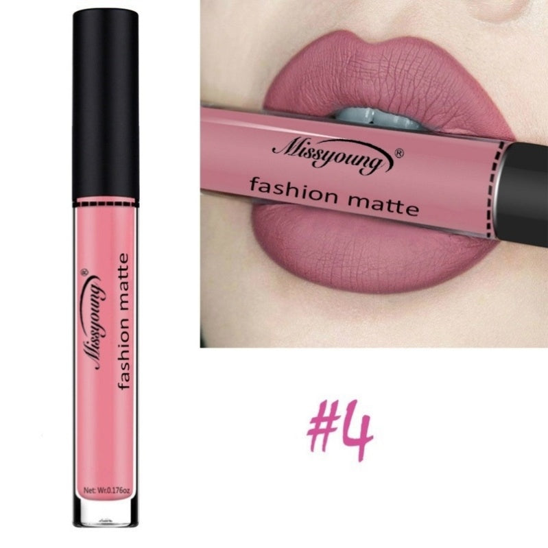 Lip Gloss Liquid Lipstick Non-Stick Cup Matte Makeup Llipstick - Mubimart -  