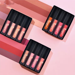 Lip Gloss Set Of Four Lip Gloss Liquid Matte - Mubimart - Lip Stick 