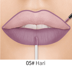 Lip Liner Matte Nonstick Cup Liquid Lipstick Double Lip Gloss Pen - Mubimart