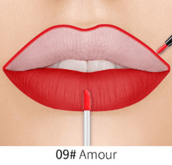 Lip Liner Matte Nonstick Cup Liquid Lipstick Double Lip Gloss Pen - Mubimart
