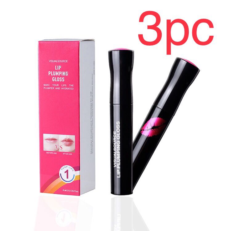 Lip Plumping Gloss Moisturizer Lip Skin Care Essence Anti Aging Anti-Wrinkle Lip Plumper Liquid Serum - Mubimart -  