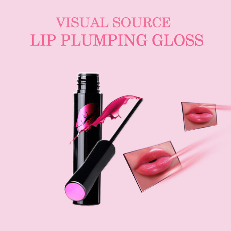 Lip Plumping Gloss Moisturizer Lip Skin Care Essence Anti Aging Anti-Wrinkle Lip Plumper Liquid Serum - Mubimart -  