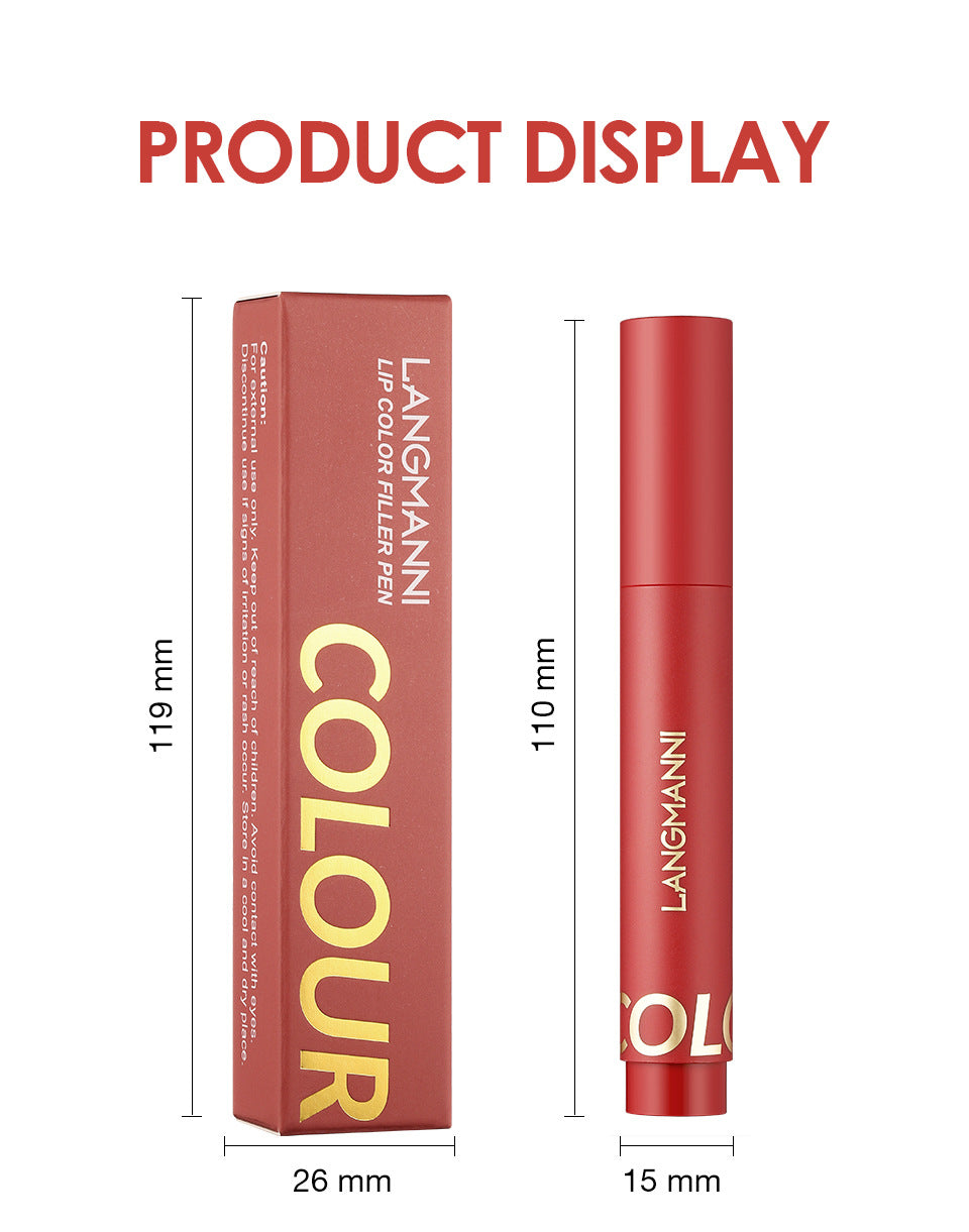 Liquid Liquid Lip Liner Waterproof Lifting - Mubimart -  