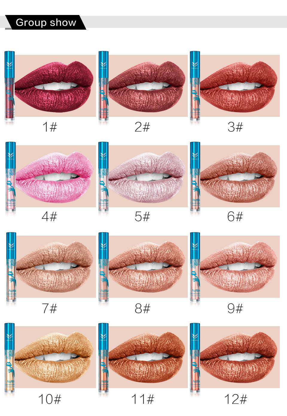 Liquid lip gloss - Mubimart
