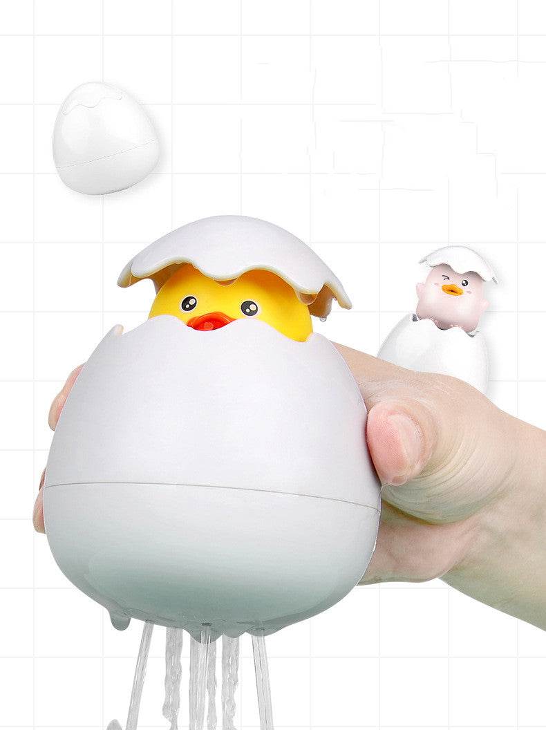 Little Duck Baby Rain Clouds Sprinkler Penguin Children Play Water Bathroom Bath Toys - Mubimart