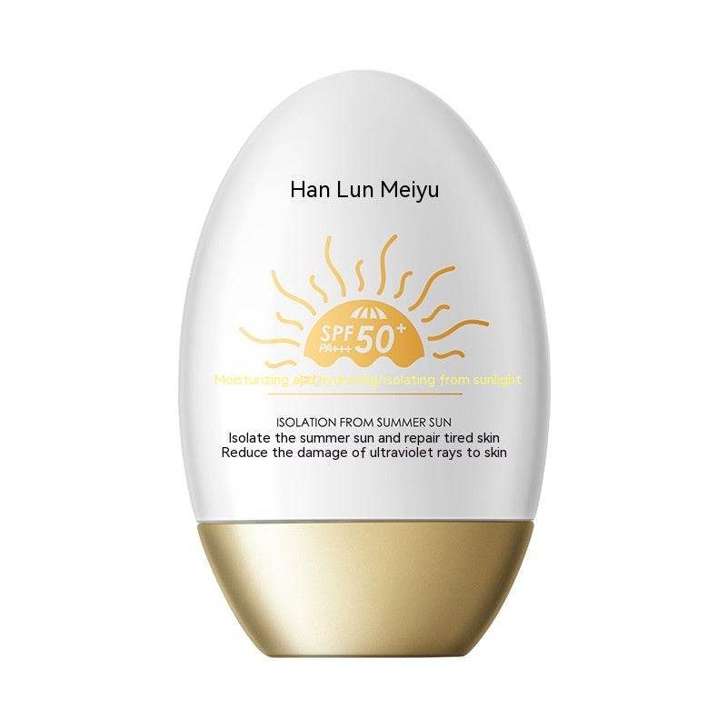 Little Golden Bottle Sunscreen Face UV Protection Concealer Refreshing White Tender Female - Mubimart