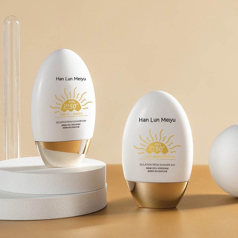 Little Golden Bottle Sunscreen Face UV Protection Concealer Refreshing White Tender Female - Mubimart